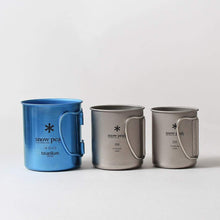 Load image into Gallery viewer, Snow Peak Titanium Single Wall 450 Cup
